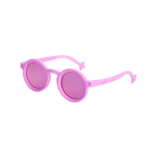 KiGo Kids Round Lavender Purple Sunglasses for 0-2 Years