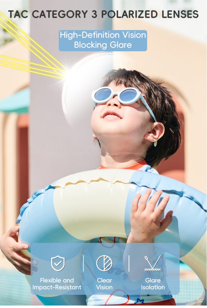 Where to buy childrens sunglasses? KiGO California is the best choise to get TAC category 3 polarized lenses. It has high-definftion vision and can block glare.