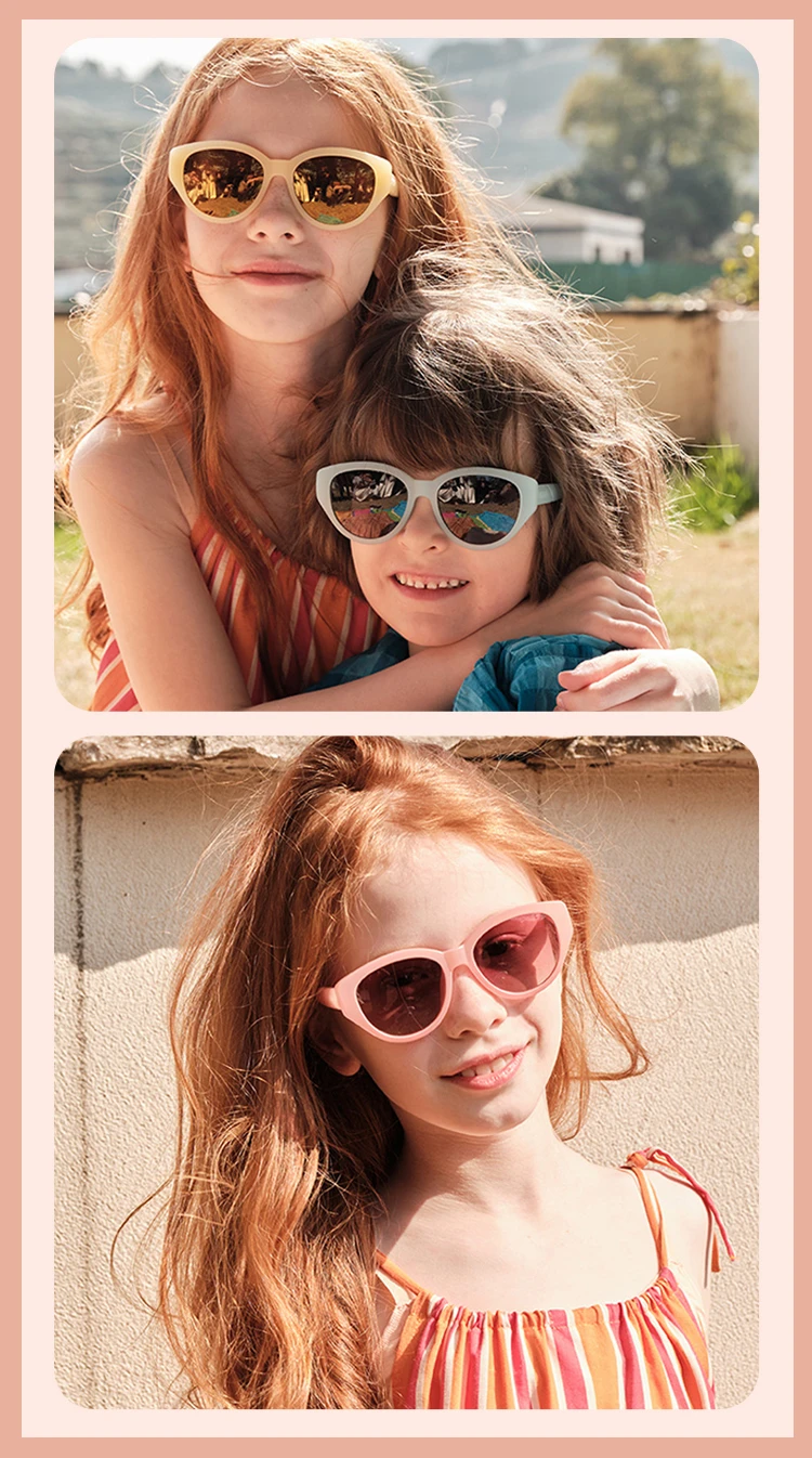 KiGO Calofornia shadeskids​ cateye sunglasses.