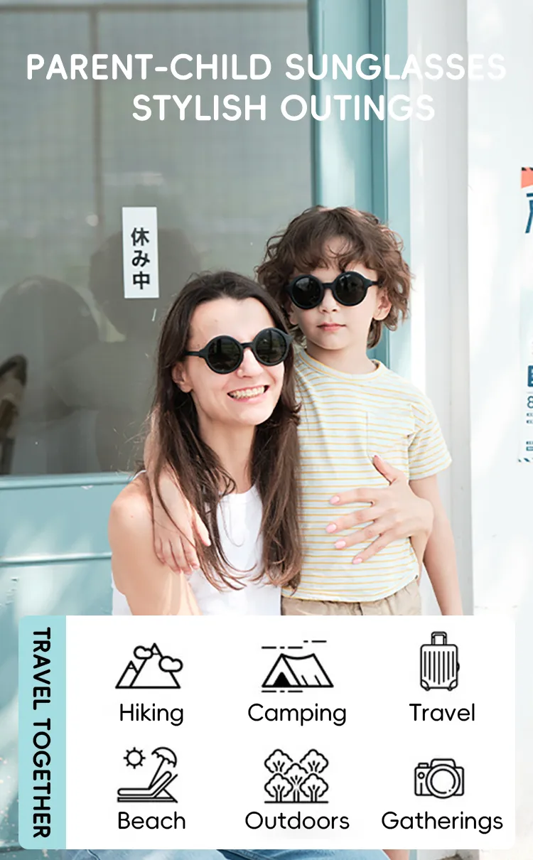 Parent-child & cheap childrens sunglasses for stylish outings