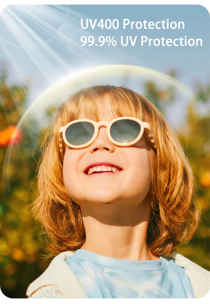 knockaround kids sunglasses​ can block 99.9% UV protection