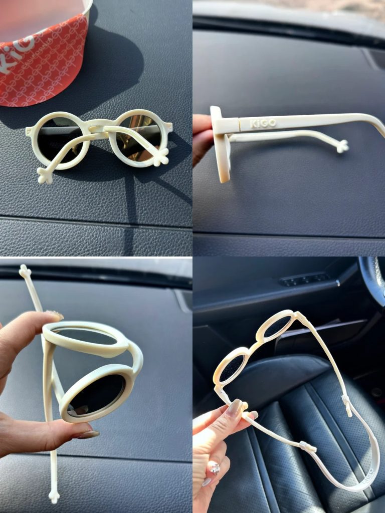 Flexible sunglasses for children